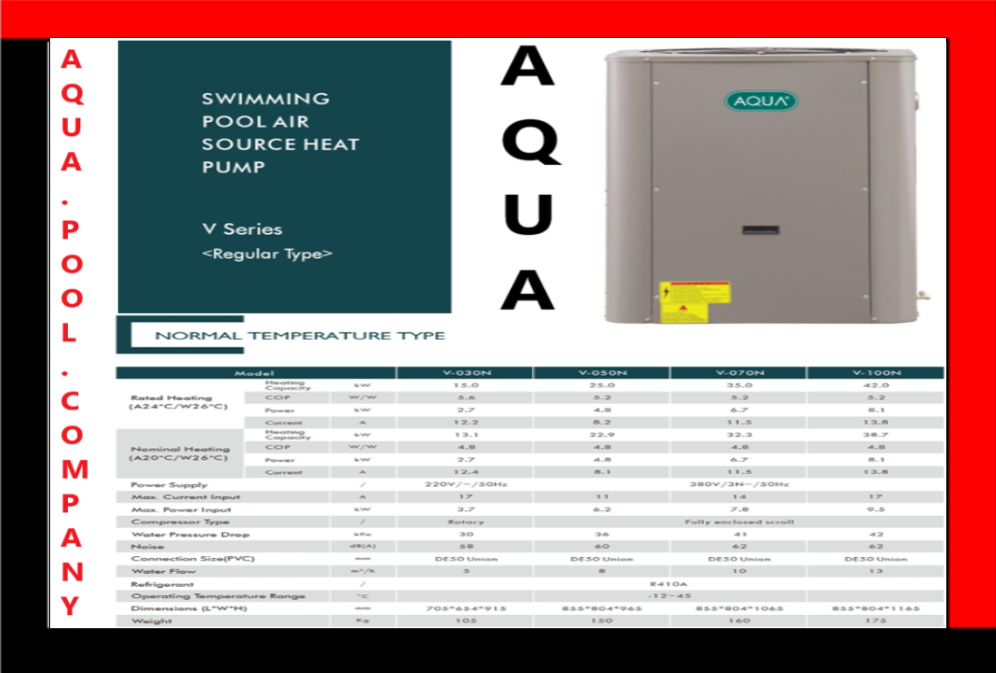 Egypt Swimming Pool Heat Pumps