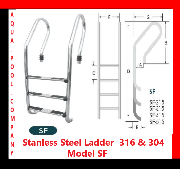 Egypt Stanless Steel Ladder